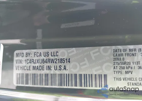 2024 Jeep Wrangler 4Xe High Altitude from USA, damaged, VIN 1C4RJXU64RW218514